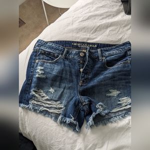 American eagle jean shorts, tomgirl midi